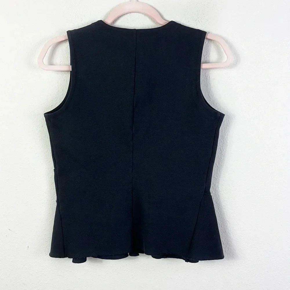 J. Crew Structured Flutter Hem Peplum Sleeveless … - image 4